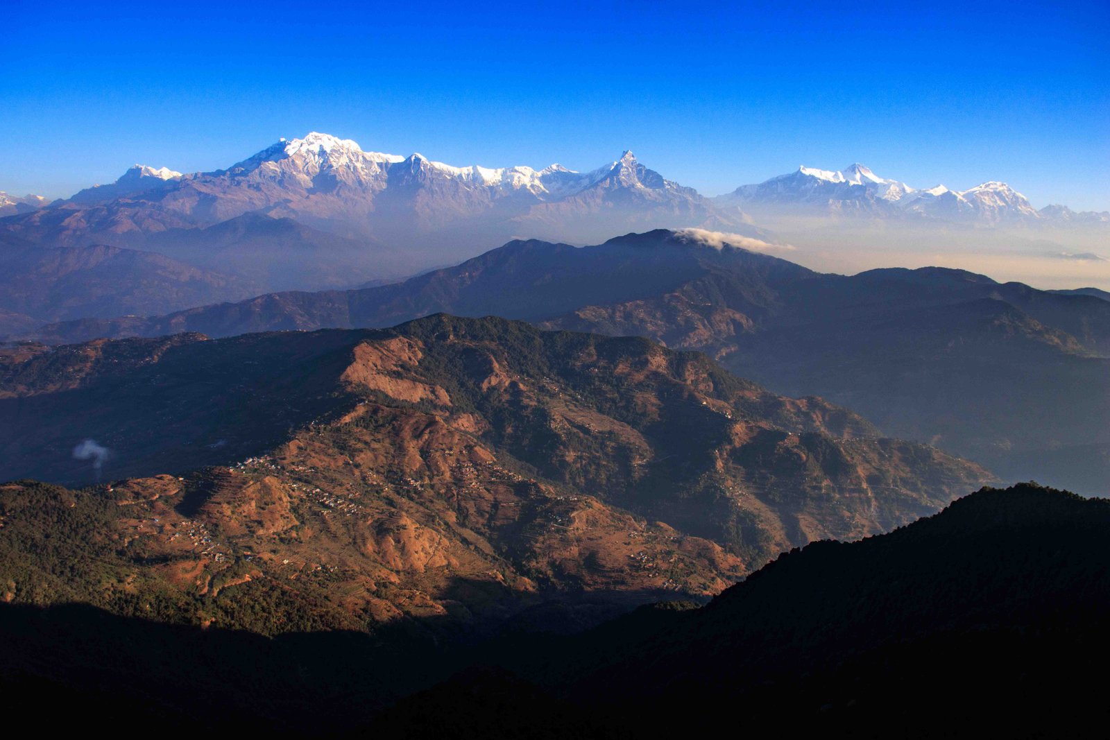 डहरे देउरालीबाट देखिने बादलको तलाउ