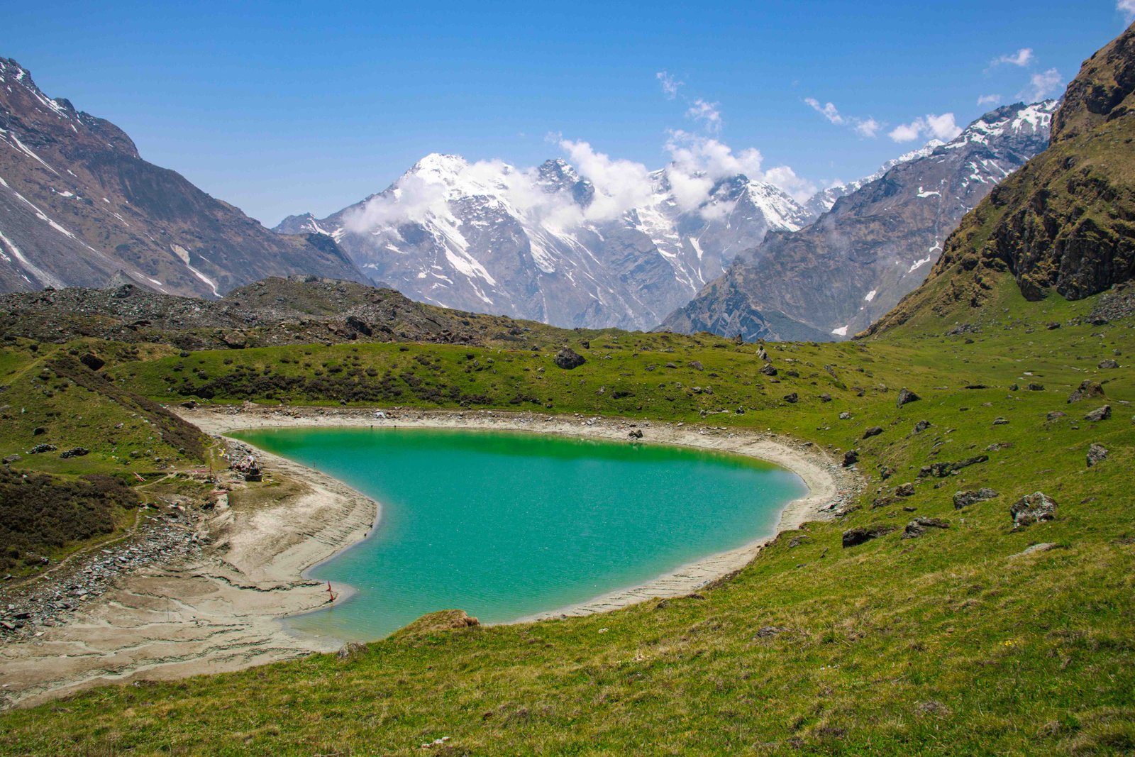 Kalidhunga Lake (4,160 m) near Api Base Camp