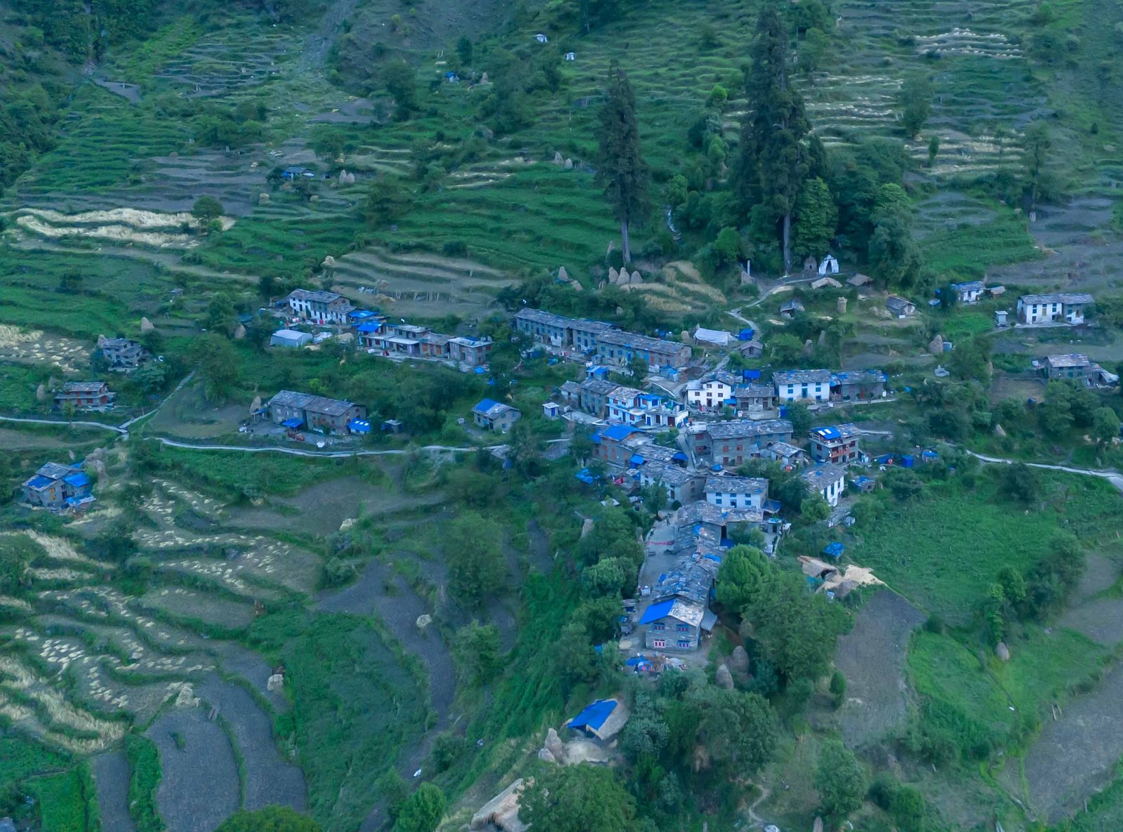 Siti village on the Api Himal Base Camp Trek, Darchula